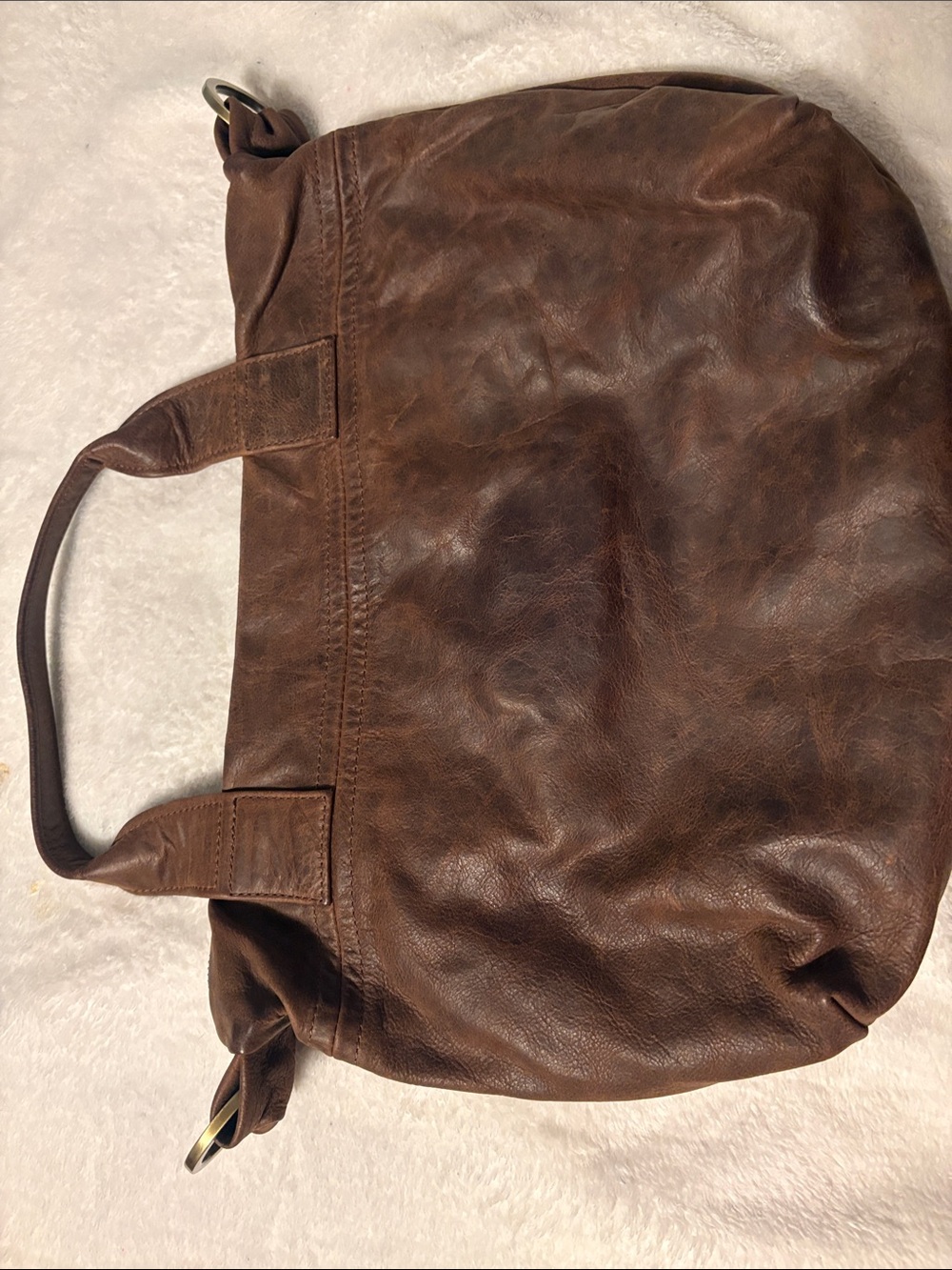 Satchel Brown Leather madray - Picture 2 of 5